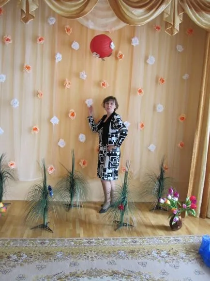 Reportaj foto „sala de muzică decor pentru vacanța de la grădiniță“