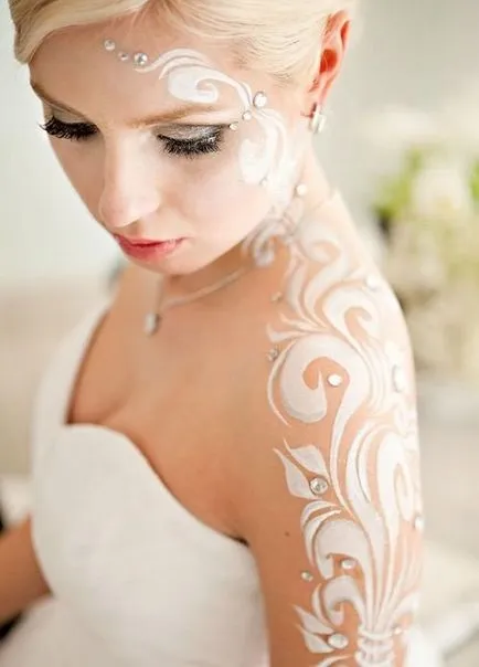 Fantasy make-up, pas cu pas fotografie
