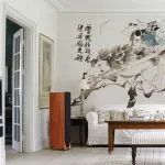 Picturi murale pe pereți - cum de a decora încadrarea perfectă 90 de fotografii