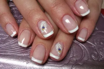 Franceză fotografii manichiură shellac (franceză) manichiură franțuzească shellac fotografie