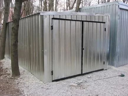 coajă de garaj sau un caz creion care este pliere garaj din metal ușor pentru mașină, cât de multe