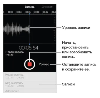 În cazul în care, în recorder de voce iPhone și modul de a înregistra un mesaj vocal (înregistrare) În cazul în care, în recorder de voce iPhone și modul de a înregistra un mesaj vocal