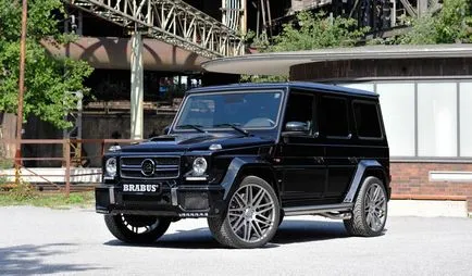 Gelendvagen Brabus pret, foto și caietul de sarcini (caracteristici) Gelendvagen Brabus preț, fotografii și caracteristici