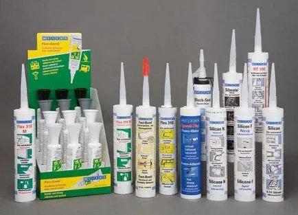 Hermetic de tipuri și aplicarea acestuia (utilizare) Materialul de etanșare tipuri și utilizările sale