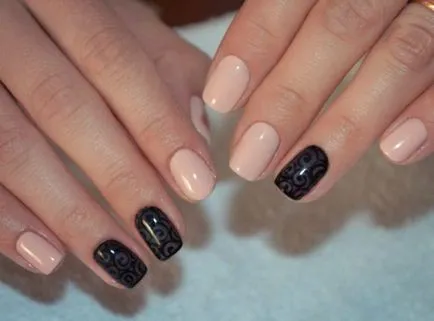 Gel lac de unghii scurte culori, modele, sfaturi pentru manichiura de moda 2016 - frumos manichiura