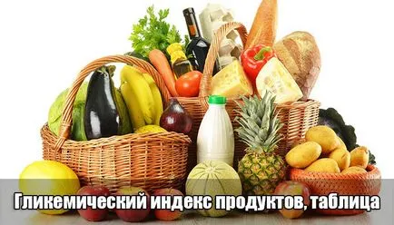 alimente cu indice glicemic de masă completă