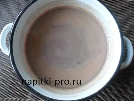reteta ciocolată caldă în casa de cacao