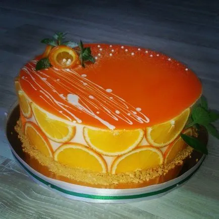 Tort glazură - strat delicios și neted