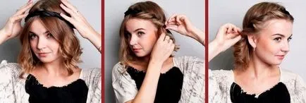 tunsoare greacă cu un bandaj, cum să faci o tunsoare grecească cu un bandaj