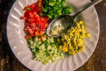 Guacamole - reteta cu fotografii (guacamole) Guacamole - reteta cu fotografii