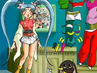 Joc Anime Dress Up - un cadou pentru toti fanii!