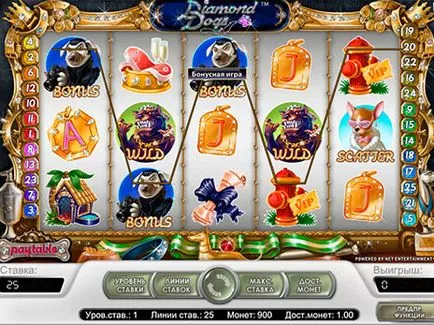 Slot Machines - câini de diamant (câini diamant) (câini) Slot Machines - câini de diamant (Diamond Dogs)