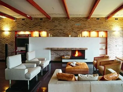 interior camera de zi cu șemineu (35 poze) idei de design (interior) living interior cu șemineu (35 poze) idei de design