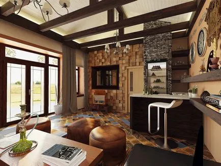 Interiorul casei - Design 100 Fotografie de case de țară