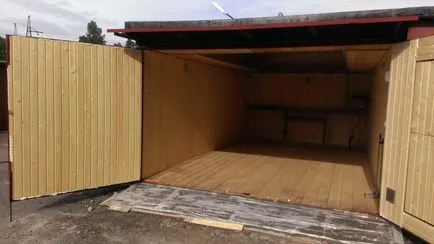 Producem podele din lemn în garaj cu mâinile, sdelai Garazh (podea din lemn în garaj cu mâinile) Producem podele din lemn în garaj cu mâinile, sdelai Garazh