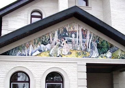 Ce se întâmplă dale pentru decorarea fațadelor case