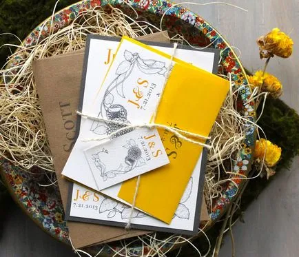 Efectuarea invitatii de nunta sau de a intrige vizitatori