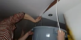 școală de reparații de plafon
