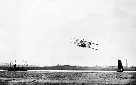 Pe măsură ce oamenii a zburat pe planul (teste tunel de vânt) Ca un om a zburat cu avionul