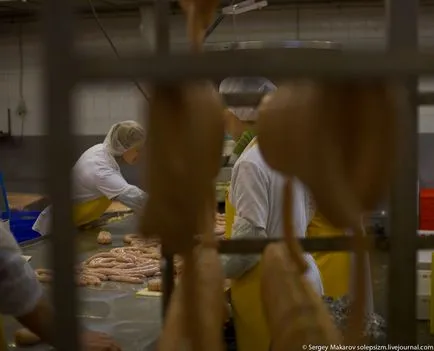 Cum de a face cârnați și mezeluri fabrica, lumea în imagini