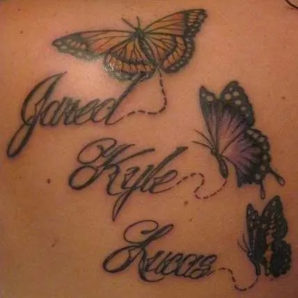 Care sunt numele tatuaj dacă acestea fac