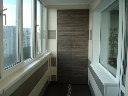 Ca și mai bine căptuși balcon în propriile lor mâini
