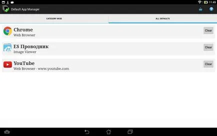 Cum se schimba aplicația implicită pentru Android - App manager implicit