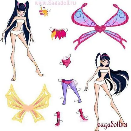 Cum de a face hârtie din Winx (argila să fie) Cum se face de hârtie de la Winx