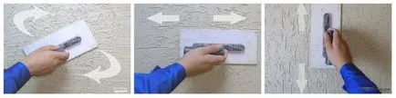 Cum se aplica o tencuiala decorativa pe perete fără sâmburi