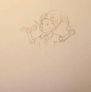 Cum de a desena Pinocchio, trage treptat în creion, copilul meu