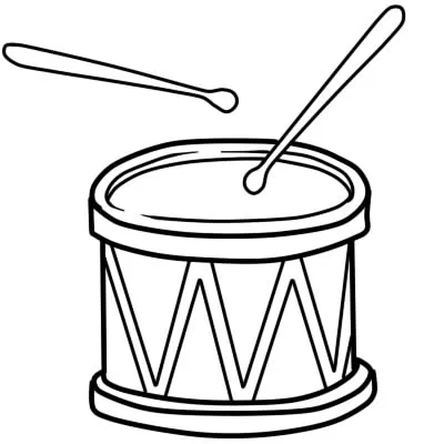 Cum de a desena un creion tambur etape, lessdraw