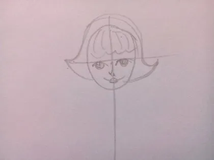 Cum de a desena o pălărie roșie 1