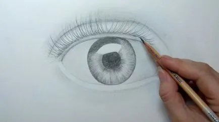 Cum de a desena ochi creion tutorial pas cu pas pentru incepatori