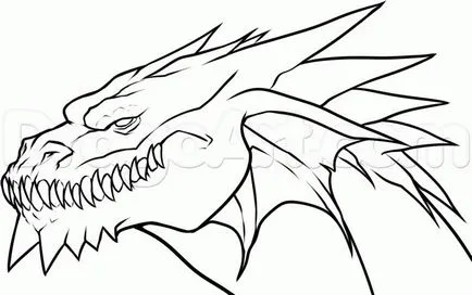 Cum de a desena un pas cu pas dragon