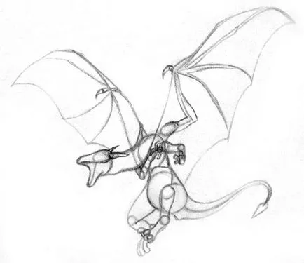 Cum de a desena un pas cu pas dragon