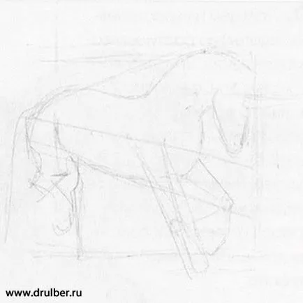 Cum de a desena etape creion Unicorn (Unicorn) Cum de a desena un creion etape unicorn