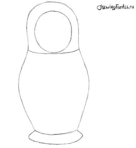 Cum de a desena un Matryoshka