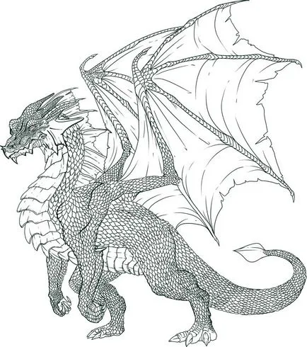 Cum de a desena un pas cu pas dragon