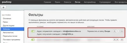 Cum de a seta filtre servicii de e-mail (personalizate) Cum se configurează filtrele de servicii de e-mail