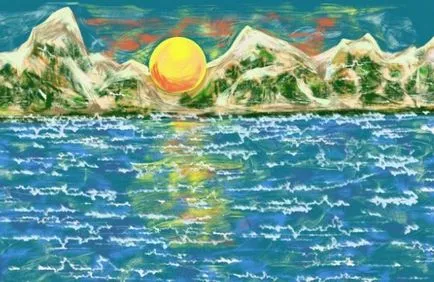 Cum de a desena o frumusete uimitoare la mare