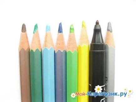 Cum de a desena de primăvară creioane colorate treptat () Cum de a desena de primăvară creioane colorate treptat