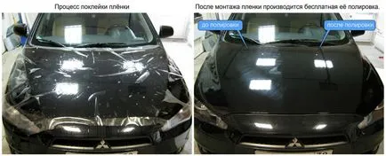 Ca masina de lipit folie de protecție de aschiere; foto și video