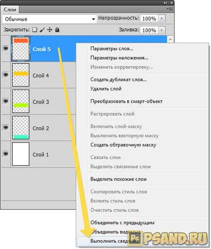 Cum se pot combina straturi în Photoshop asociere, lipire și amestecare