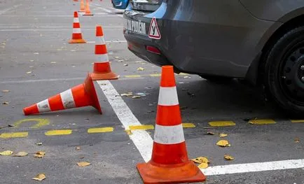 Examen practic în circuitul de trafic