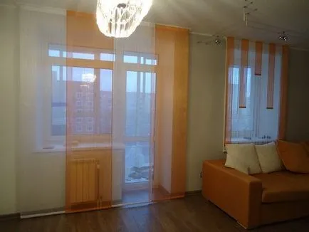 Design corectă a ferestrei la usa de la balcon în camera de zi, dormitor, bucatarie 15 fotografii