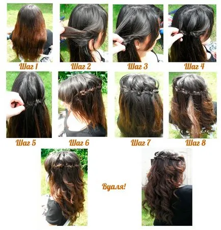 Hairstyle Franceză Falls (20 poze)