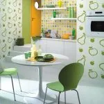 Ca bucătării pokleit tapet fotografie decor exemple