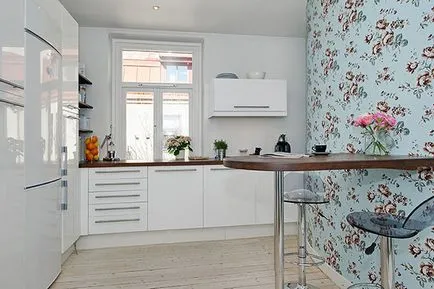 Ca bucătării pokleit tapet fotografie decor exemple