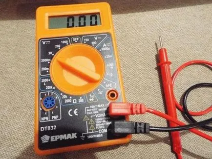 Cum se utilizează un multimetru dt 832 instrucțiuni, caietul de sarcini și recenzii (să știe să folosească un multimetru) Cum se utilizează un multimetru dt 832 instrucțiuni, caietul de sarcini și recenzii