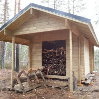 Cum de a construi un sopron la cabana (dacha) Cum de a construi un sopron la cabana